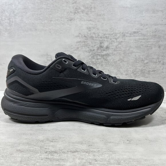 Brooks Ghost 15 Running Shoes - Women's Size 8.5 - Triple Black - Picture 2 of 10